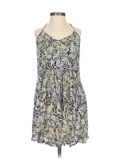 Pre-owned Billabong Casual Dress In Gray