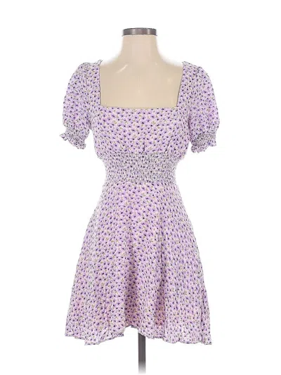 Pre-owned Forever 21 Casual Dress In Purple