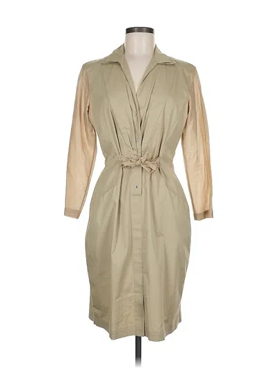 Pre-owned Elie Tahari Casual Dress In Brown