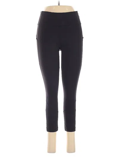 Pre-owned Lululemon Athletica Active Pants In Black