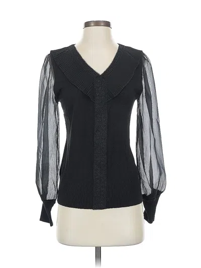 Pre-owned Sioni Cardigan Sweater In Black