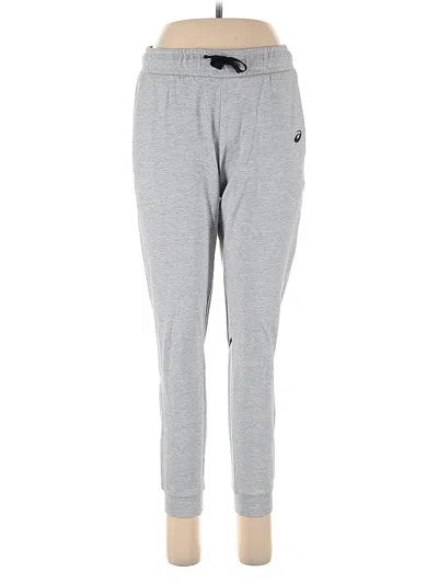 Pre-owned Asics Sweatpants In Gray