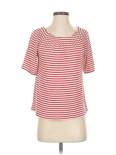 Pre-owned Talbots Short Sleeve T-shirt In Red