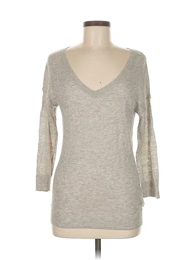 Pre-owned Banana Republic Pullover Sweater In Gray