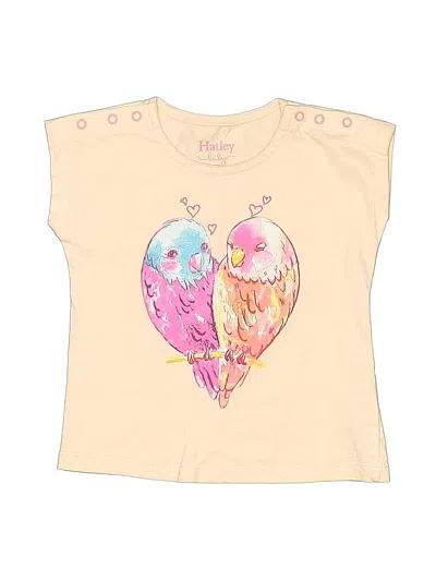 Pre-owned Hatley Kids' Sleeveless T-shirt In Pink