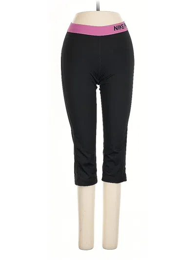 Pre-owned Nike Active Pants In Black