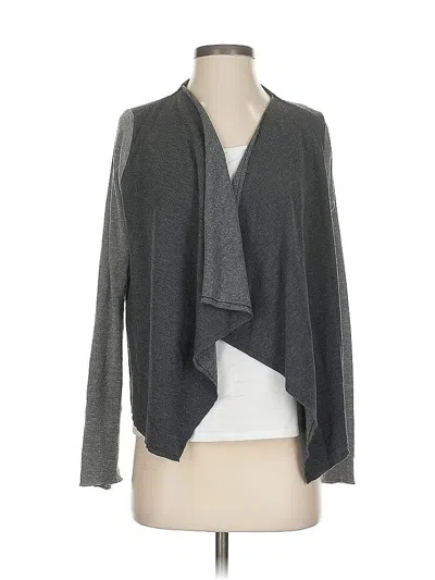 Pre-owned Chaser Cardigan Sweater In Gray