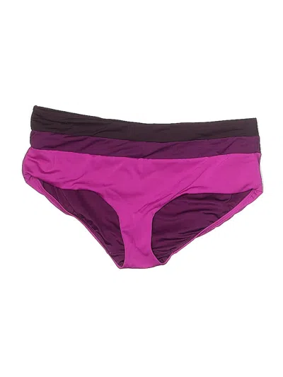 Pre-owned Athleta Swimsuit Bottoms In Purple