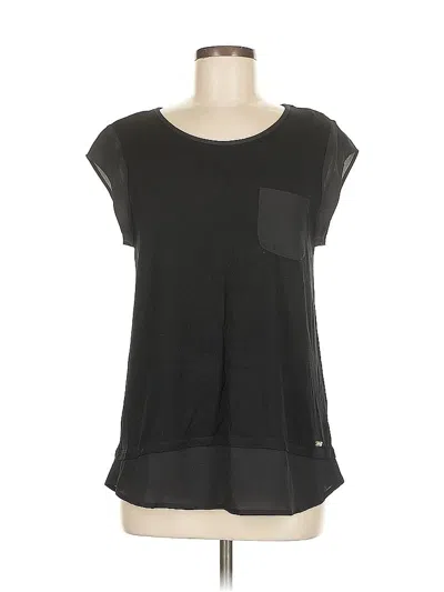 Pre-owned Calvin Klein Short Sleeve T-shirt In Black