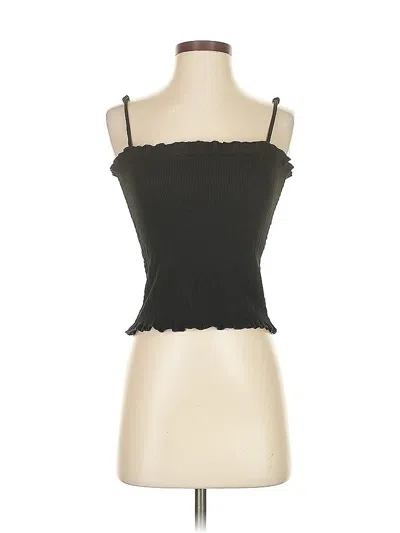 Pre-owned Chaser Sleeveless Top Black Sweetheart Neckline Tops