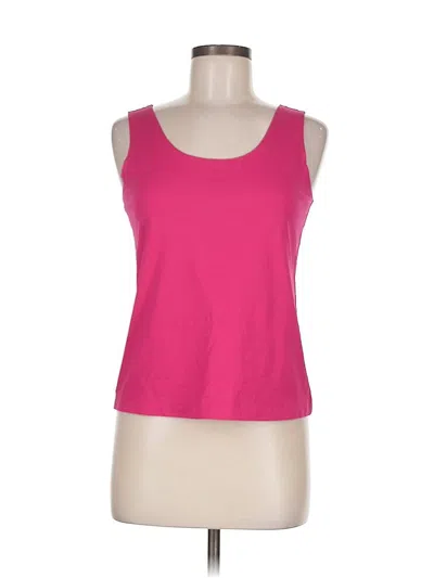 Pre-owned Chico's Active Tank Top In Pink
