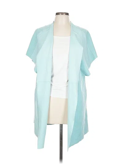 Pre-owned Chico's Cardigan Sweater In Blue