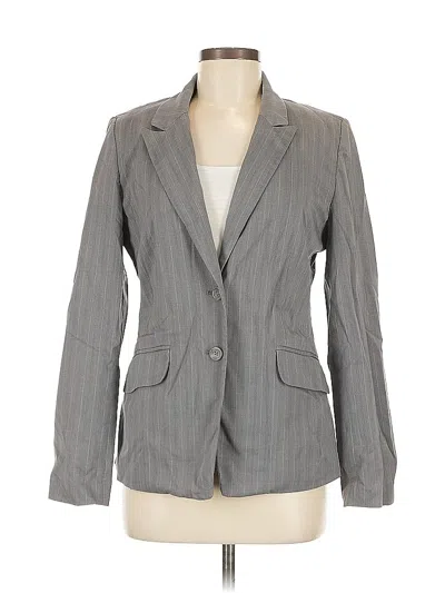 Pre-owned Jaclyn Smith Blazer Jacket In Gray