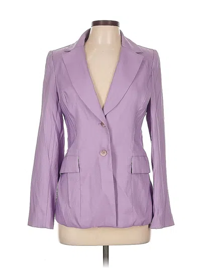 Pre-owned Allen By Abs Blazer Jacket In Purple