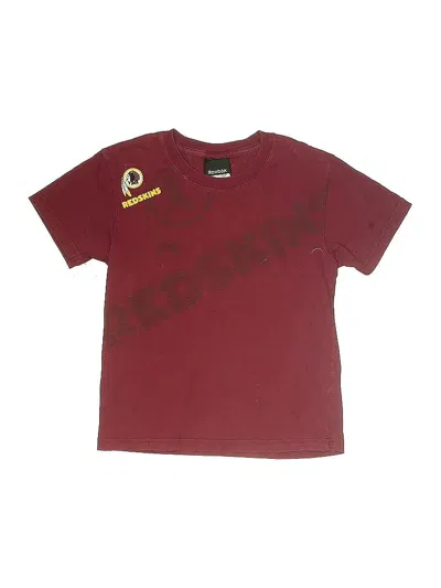Pre-owned Reebok Kids' Short Sleeve T-shirt In Burgundy