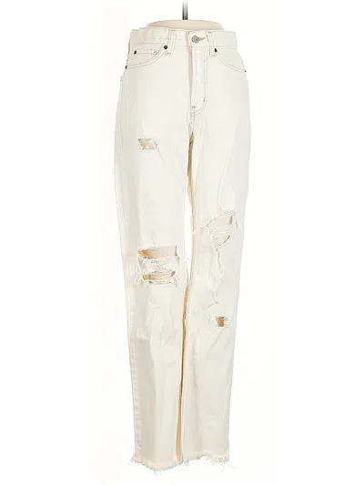 Pre-owned Bdg Jeans In White
