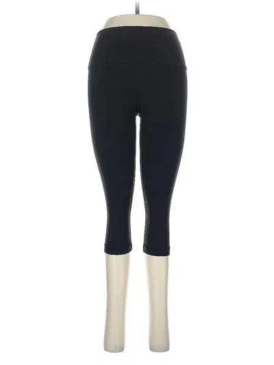Pre-owned Lululemon Athletica Active Pants In Black