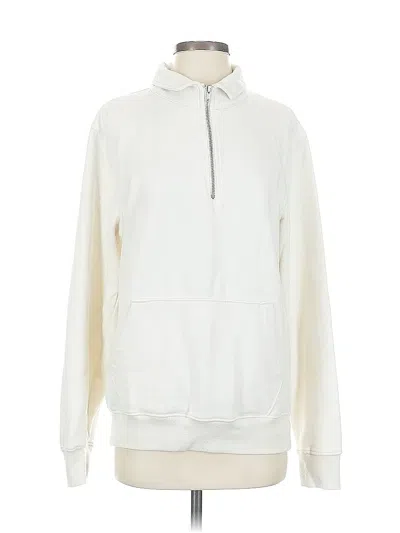 Pre-owned Assorted Brands Pullover Hoodie In White