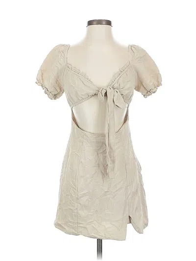 Pre-owned Mable Cocktail Dress In Brown