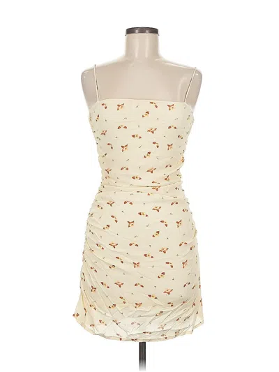 Pre-owned Weworewhat Cocktail Dress In White