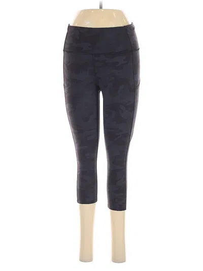 Pre-owned Lululemon Athletica Active Pants In Black