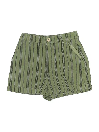 Pre-owned Forever 21 Shorts In Green