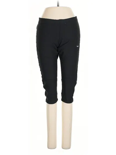 Pre-owned Nike Active Pants In Black