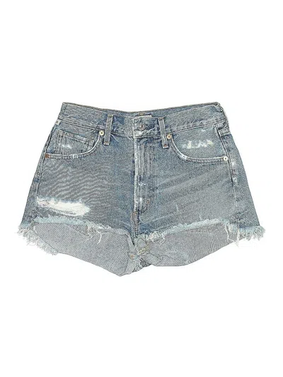 Pre-owned Citizen Of Humanity Denim Shorts In Blue