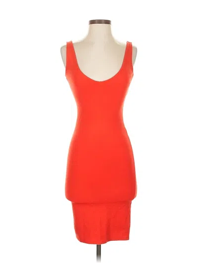 Pre-owned Forever 21 Cocktail Dress In Orange