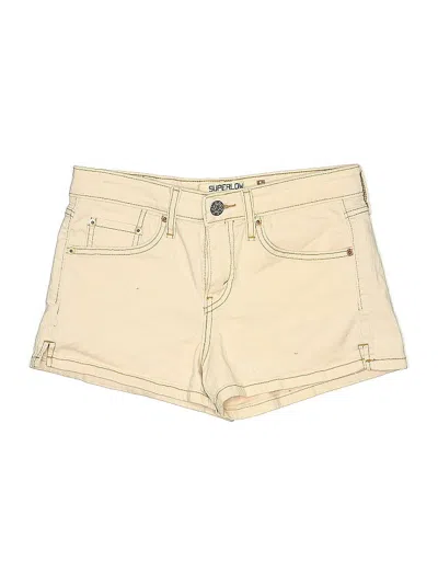 Pre-owned Levi's Khaki Shorts In White