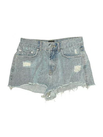 Pre-owned Bdg Denim Shorts In Blue