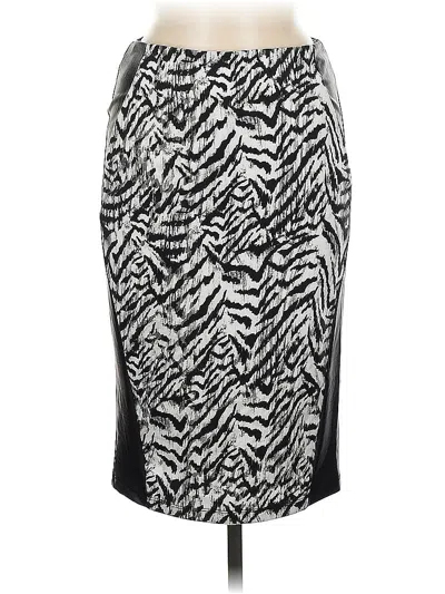 Kardashian Kollection Casual Skirt In Black