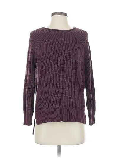 Pre-owned Ellen Tracy Pullover Sweater In Burgundy