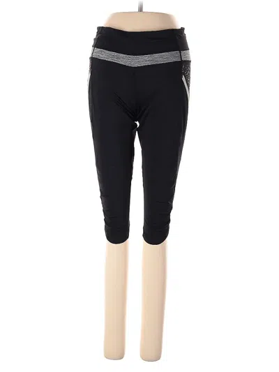 Pre-owned Lululemon Athletica Active Pants In Black