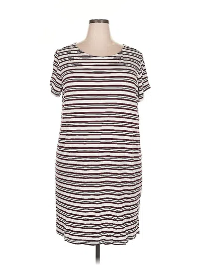 Pre-owned Liz Claiborne Casual Dress In Brown