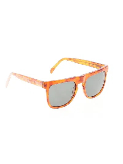 Pre-owned Komono Sunglasses In Orange