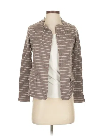 Pre-owned Left Coast By Dolan Cardigan Sweater In Brown
