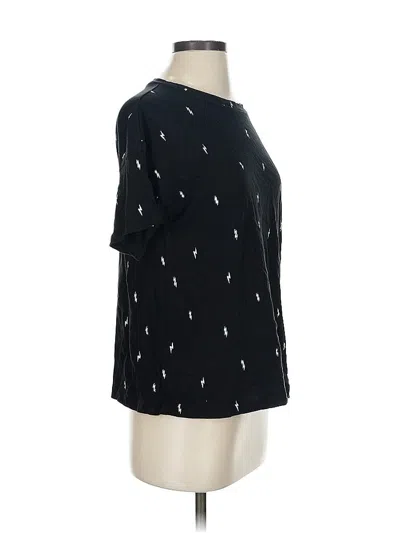 Pre-owned Lna 3/4 Sleeve T-shirt In Black