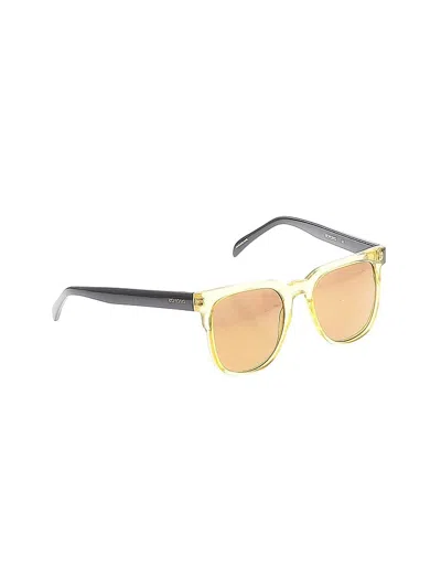 Pre-owned Komono Sunglasses In Yellow