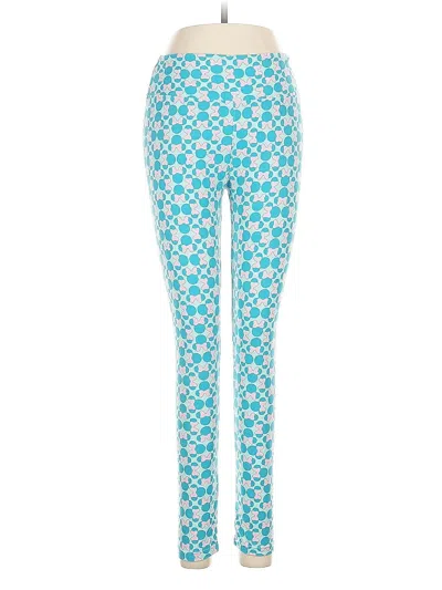 Pre-owned Lularoe Leggings In Blue