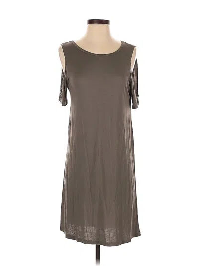 Pre-owned Trafaluc By Zara Casual Dress In Gray