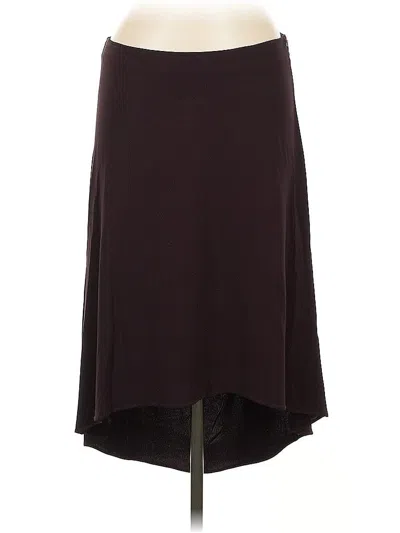 Pre-owned Alysi Casual Skirt In Burgundy