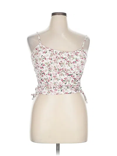 Pre-owned Ultra Flirt Sleeveless Top Pink Sweetheart Neckline Tops