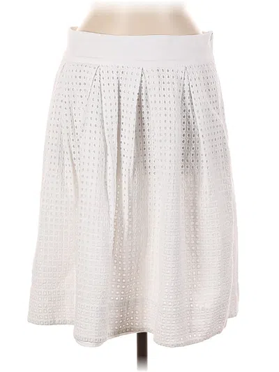 Pre-owned Bass Casual Skirt In White