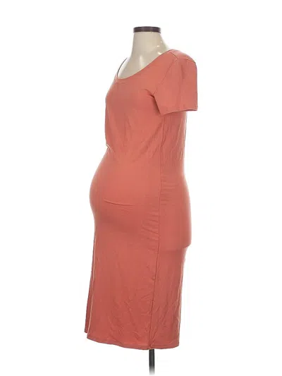 Pre-owned Storq Casual Dress In Orange