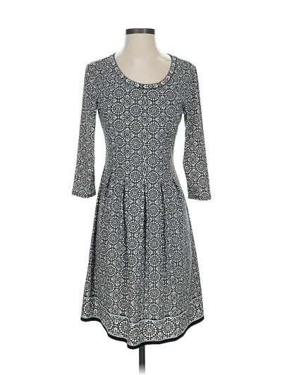 Pre-owned Max Studio Casual Dress In Gray