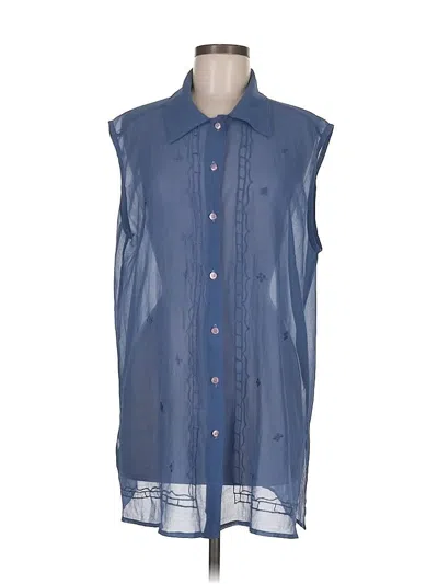 Pre-owned La Femme Casual Dress In Blue