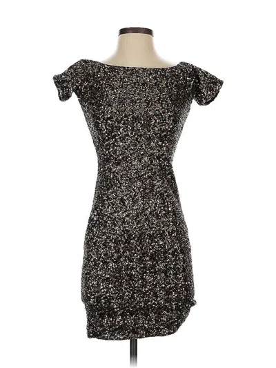 Pre-owned Dress The Population Cocktail Dress In Black