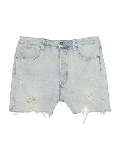 Pre-owned Vigoss Denim Shorts In Blue