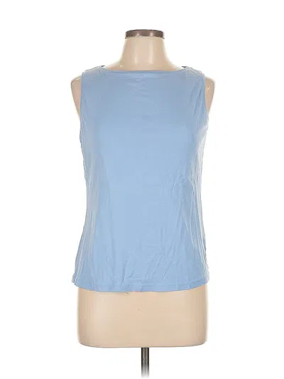 Pre-owned Talbots Sleeveless T-shirt In Blue